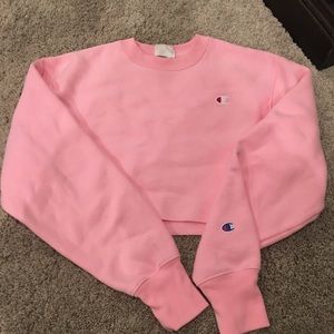 Champion cropped sweatshirt